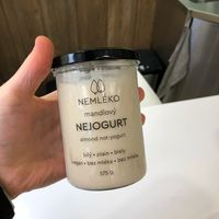 Almond yoghurt  at Lifehouse Bistro in Prague