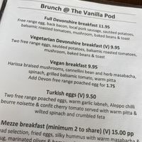   at The Vanilla Pod in Lynton