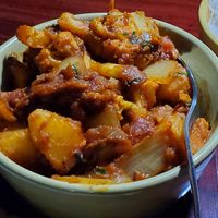 Aloo Gobbi Masala at Spice Club Indian Grill in Fort Myers
