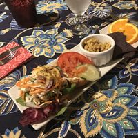 Chicken salad with mac and cheese at Manna in South Boston