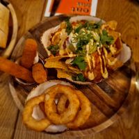 crispy mix (mozzarella sticks are not vegan and ask for nachos vegan)  at Restaurant Danas  in Maastricht