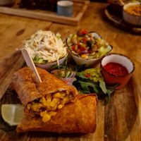 chimi changa !!!  at Restaurant Danas  in Maastricht