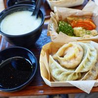 Steamed dumpling set at Mo Mo - Saint-Gilles in Brussels