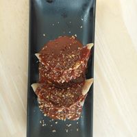 Dessert dumpling at Mo Mo - Saint-Gilles in Brussels