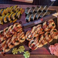 woahh  best vegan sushi in town!! vegan tempura is the best!!  at Sushi Plaza in Tallinn