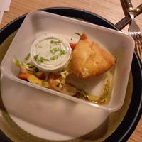 Samosa (take-out) at Masala Masala - Odengatan in Stockholm