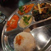Vegan Special Thali at Masala Masala - Odengatan in Stockholm