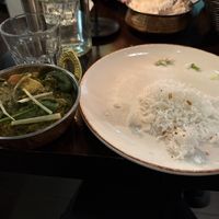 Palak “paneer"  at Masala Masala - Odengatan in Stockholm