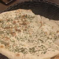 Vegan garlic naan at Masala Masala - Odengatan in Stockholm