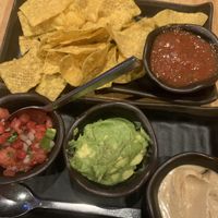 Trio salsa appetizer   at Malo in Des Moines