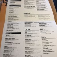 Menu at Malo in Des Moines