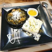 Curry de calabaza at Black Salad in Vitoria Gasteiz