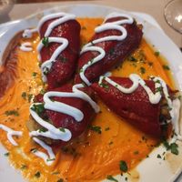 pimientos de piquillo at Black Salad in Vitoria Gasteiz