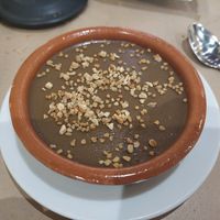 Menu of the day / Dessert / Coffee creme caramel at Black Salad in Vitoria Gasteiz