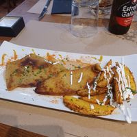 Seitan empanado at Black Salad in Vitoria Gasteiz