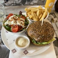 The Dutch Weed Burger.  at Ristobar Cinecitta in Tilburg