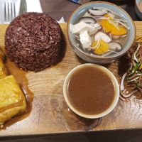 Vietnamese Style Combo at The Veg - Organic Vego and Tea in Hanoi