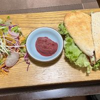 Red Bean Panini  at The Veg - Organic Vego and Tea in Hanoi
