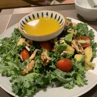 Pineapple kale salad  at The Veg - Organic Vego and Tea in Hanoi