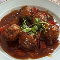 Vegan meatball   at The Veg - Organic Vego and Tea in Hanoi