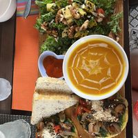 European combo   at The Veg - Organic Vego and Tea in Hanoi