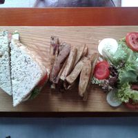 Black Bean chia sandwich  at The Veg - Organic Vego and Tea in Hanoi