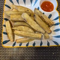 baked sweet potato at The Veg - Organic Vego and Tea in Hanoi