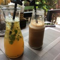 drinks!! at The Veg - Organic Vego and Tea in Hanoi