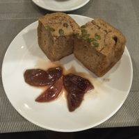 Vegan apple cake at The Veg - Organic Vego and Tea in Hanoi