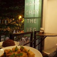 Upstairs sitting at The Veg - Organic Vego and Tea in Hanoi