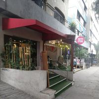 Front exterior of restaurant at AMMA PERU in Miraflores