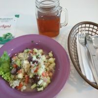 Quinoa salad at AMMA PERU in Miraflores