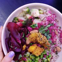 Protein bowl at beets&roots in Berlin