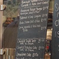 Vegan menu at The Allotment in Dover