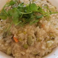 Vegetable and herb risotto at The Allotment in Dover