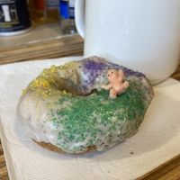 King cake donut  at J Selby's in St Paul