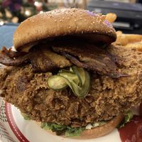 Chicken sandwich with bacun  at J Selby's in St Paul