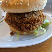 Vegan Chicken Sandwich at J Selby's in St Paul