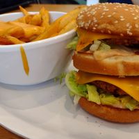 The Big Secret with cheese fries at J Selby's in St Paul