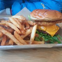 Burger at J Selby's in St Paul