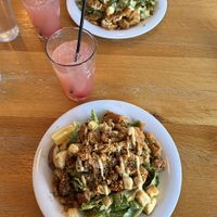 caesar salad with soy curls   at J Selby's in St Paul