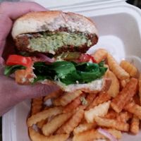 The fries were delcious
Visited on Oct 1st, 2018

I liked the Falafel Burger, but I wouldn't get it again, it was too under cooked inside for my taste

Interesting menu, I would try more items if I return to the area

 at J Selby's in St Paul