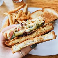 Nashville Hot Chickin Sandwich at J Selby's in St Paul