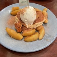 Apple plantcakes   at The Pancake Parlour - Melbourne Central in Melbourne