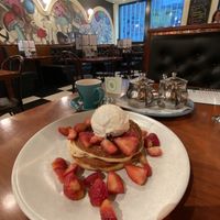 Omg I thought I make the best vegan pancakes but I was wrong! The pancake Parlour does!!! Best pancakes I’ve ever eaten. The only downside is that they are ridiculously pricey.  at The Pancake Parlour - Melbourne Central in Melbourne