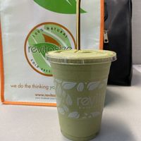Green 42 made with almond butter at Revitasize in Thornhill