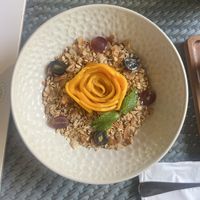 Mana smoothie bowl  at Herb Library  in Ubud