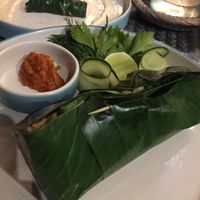 25 different herb rice dish, vegan  at Herb Library  in Ubud