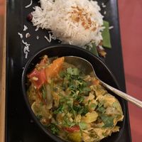 Thai curry  at La Esterella in Lagos