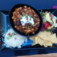 Chili sin carne at La Esterella in Lagos